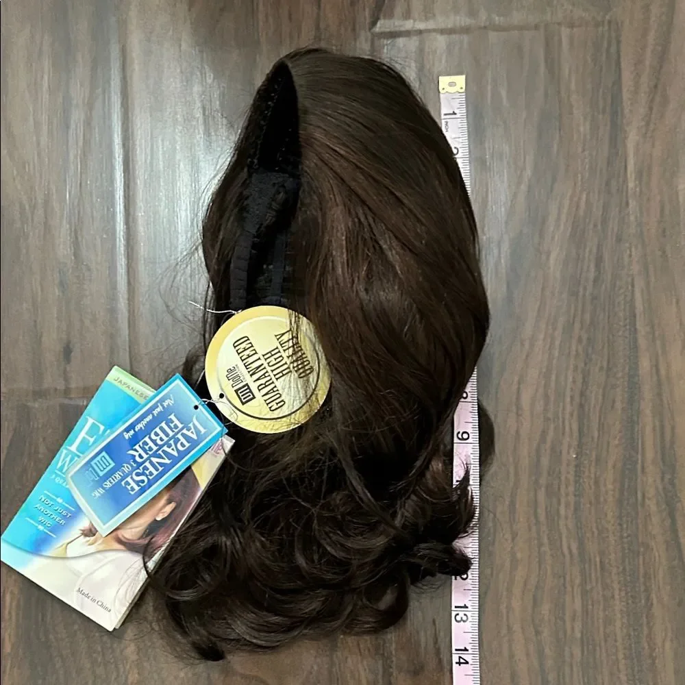 Dome Collection Luxurious Chestnut Waves Topper